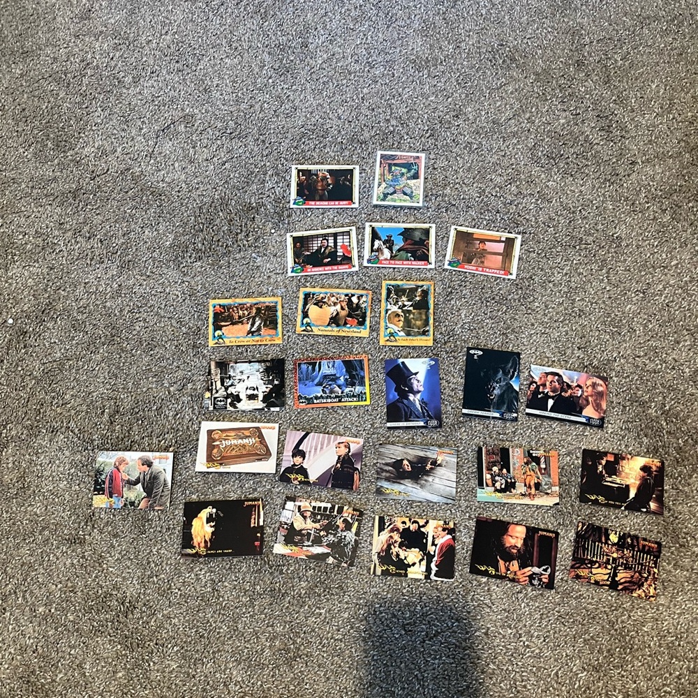 Vintage Movie Trading Cards Collection - Entertainment Memorabilia 24 cards